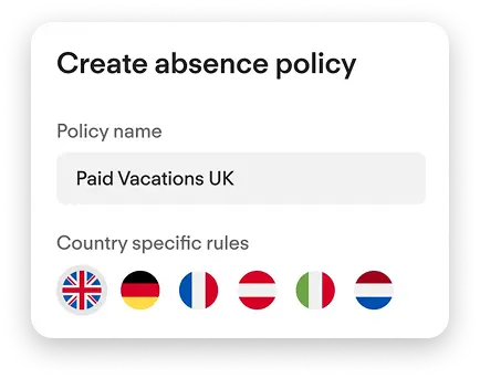 Absence Policy Card