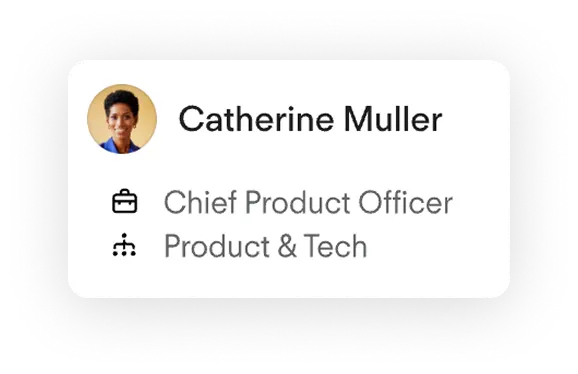 Employee Profile Card